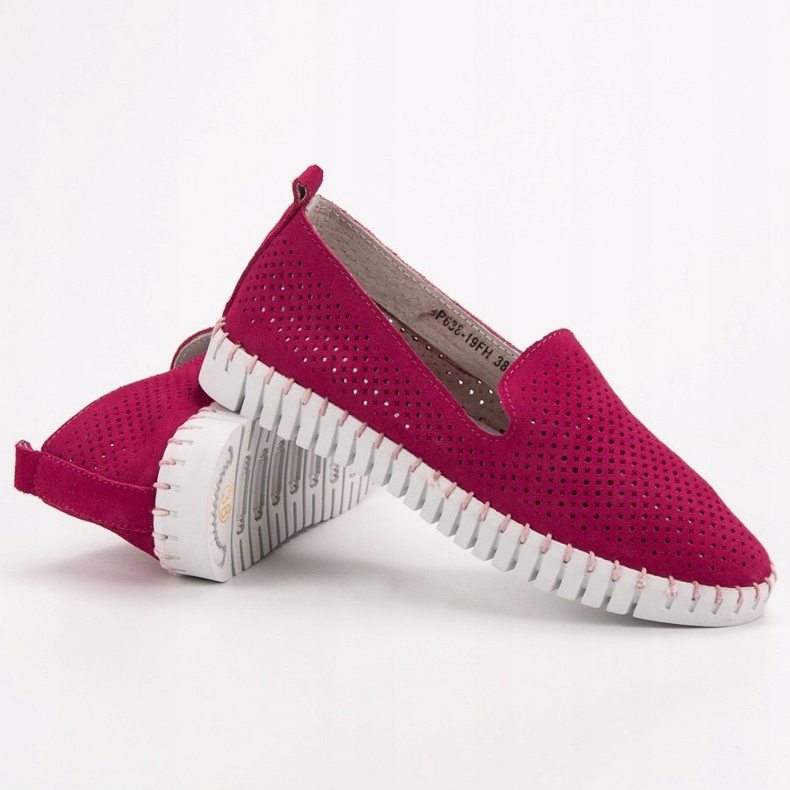 Filippo Lordes de couro rosa 1