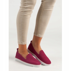 Filippo Lordes de couro rosa 2