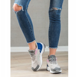 Ax Boxing Calçados esportivos confortáveis cinza multicolorido 2