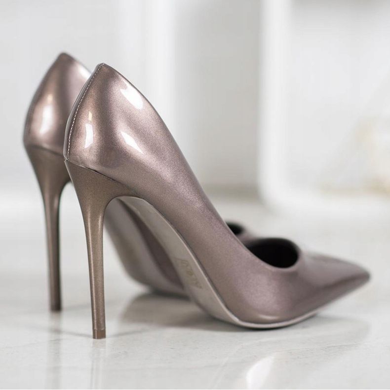 Small Swan Alfinetes envernizados cinza 1