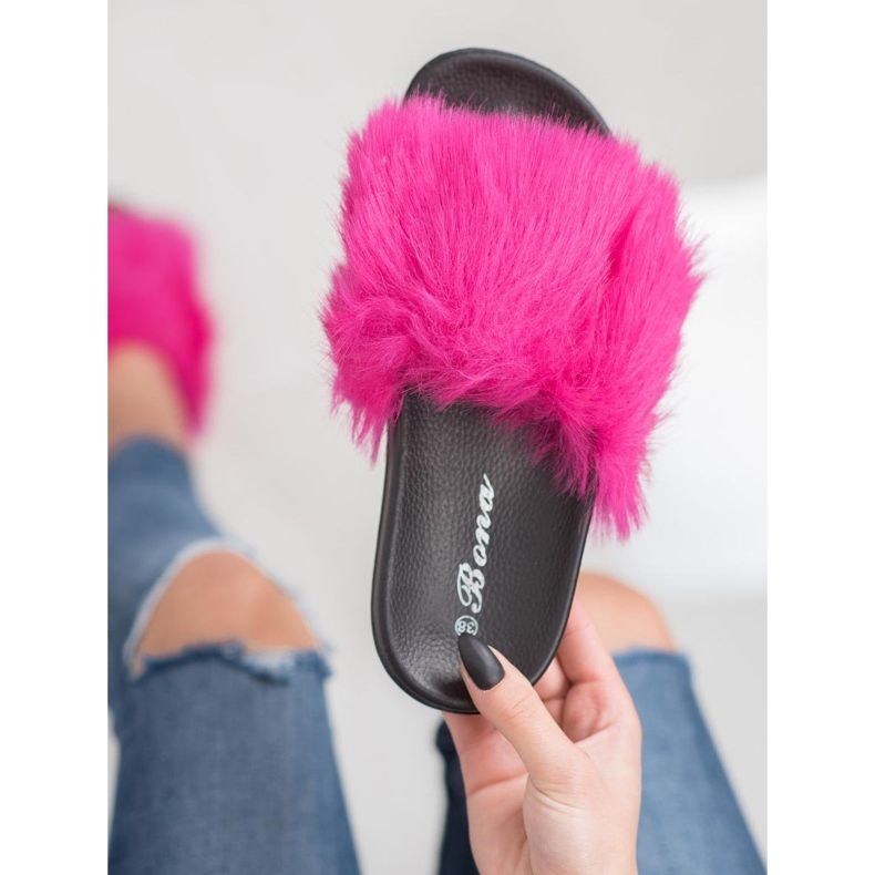 SHELOVET Chinelos elegantes roxo 1