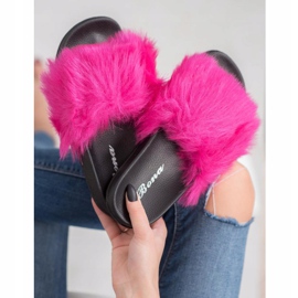 SHELOVET Chinelos elegantes roxo 2