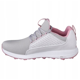 Sapato Skechers Go Golf Max Mojo W 14887-WGPK branco cinza amarelo 1