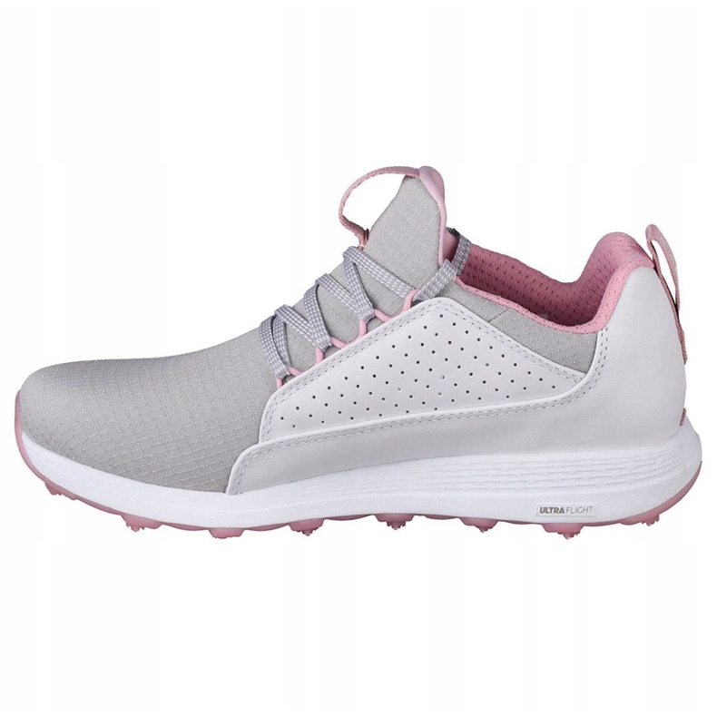 Sapato Skechers Go Golf Max Mojo W 14887-WGPK branco cinza amarelo 1