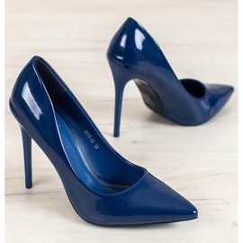 Small Swan Alfinetes envernizados azul 1 Small Swan Alfinetes envernizados azul 1