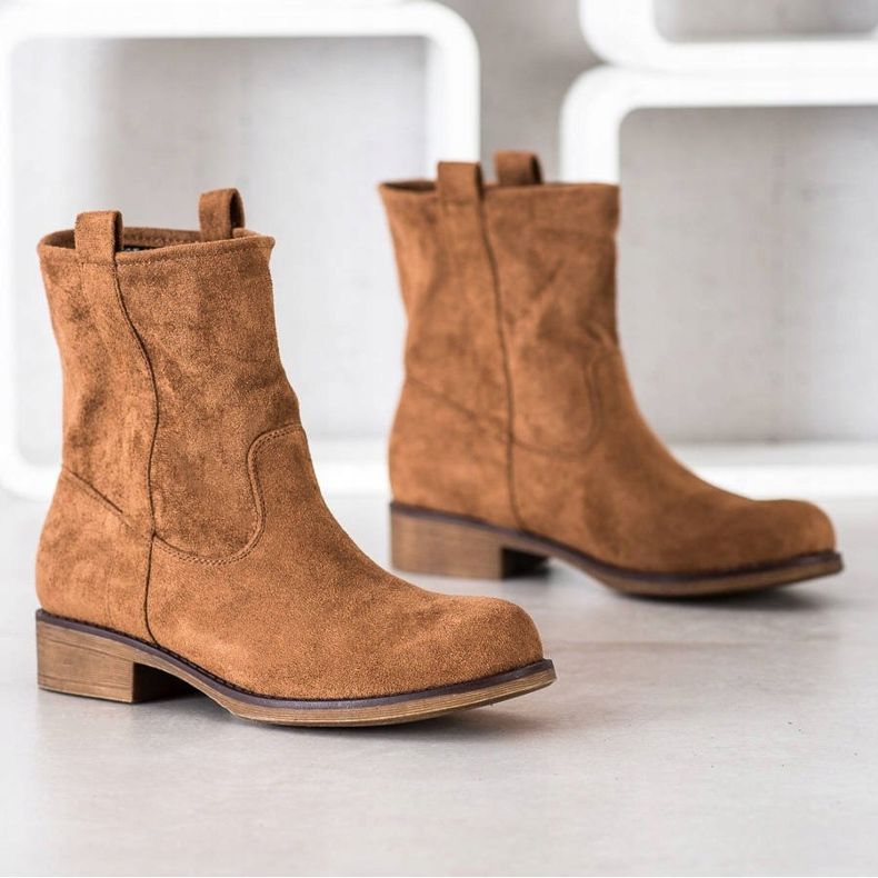 Seastar Botas de camurça deslizantes marrom 1