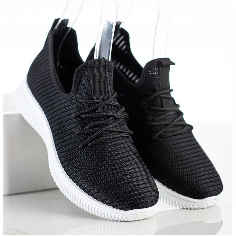 SHELOVET Tênis confortáveis preto 1