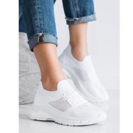 Filippo Tênis com cordões e aberturas branco 1 Filippo Tênis com cordões e aberturas branco 1