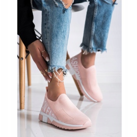 Filippo Tênis Moda Slip-On rosa 1