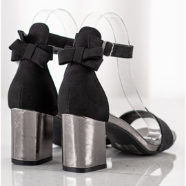 Sandálias com Arco VINCEZA preto 1