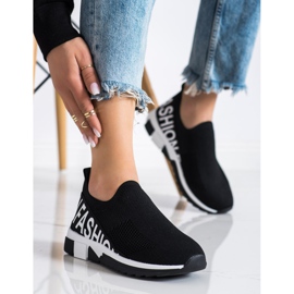 Filippo Tênis Moda Slip-On preto 2