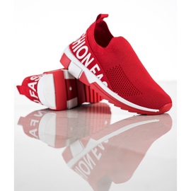 Filippo Tênis Moda Slip-On vermelho 1