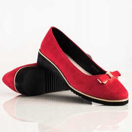 Goodin sapatos vermelhos com um laço 1 Goodin sapatos vermelhos com um laço 1