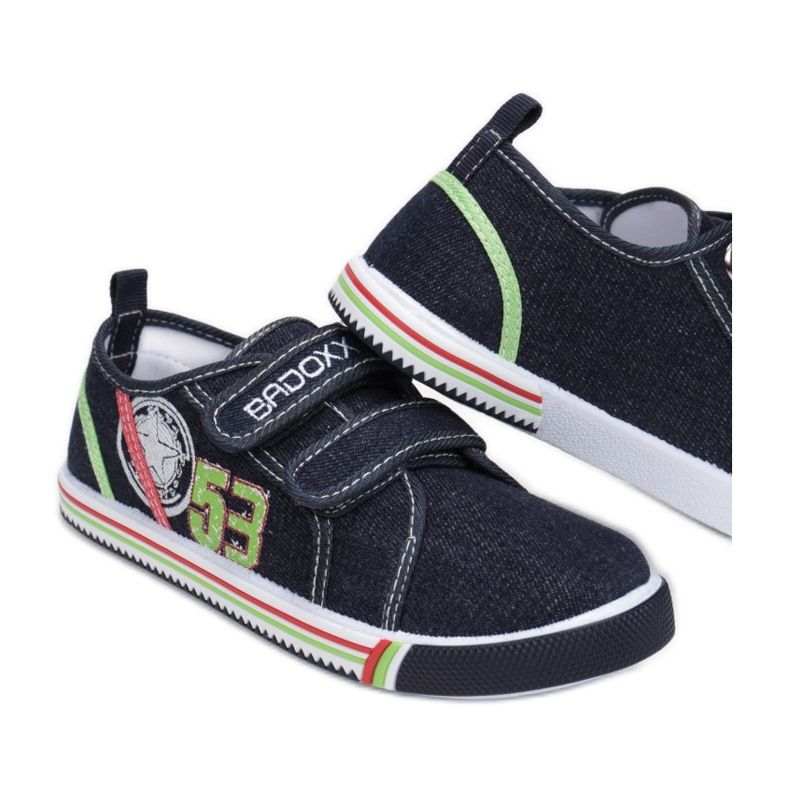 Vices Vícios 5SP582LS-50-navy azul marinho multicolorido 1