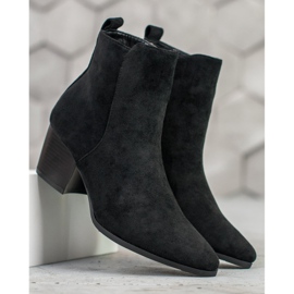 Filippo Botas elegantes no spitz preto 1