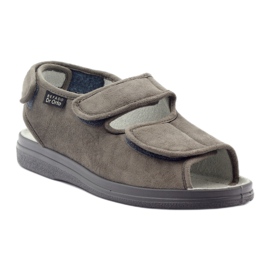 Sandálias Befado 733M para diabéticos cinza 1
