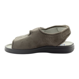 Sandálias Befado 733M para diabéticos cinza 2