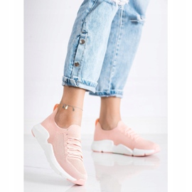 Tênis feminino Big Star DD274577 rosa 1