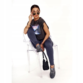 Tênis feminino Big Star Grey DD274440 cinza 1