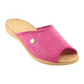 Sapatos femininos Befado pu 254D092 rosa 2