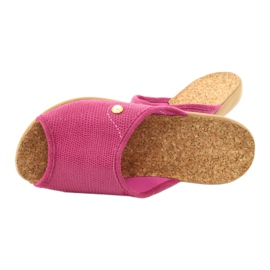 Sapatos femininos Befado pu 254D092 rosa 5