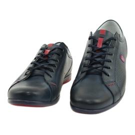 Joker Sapatos casuais masculinos 295 azul marinho vermelho 4