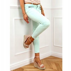 Sandálias com cunha bege LL6351 Nude 2