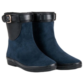 Kylie Low Wellies feminino azul 1