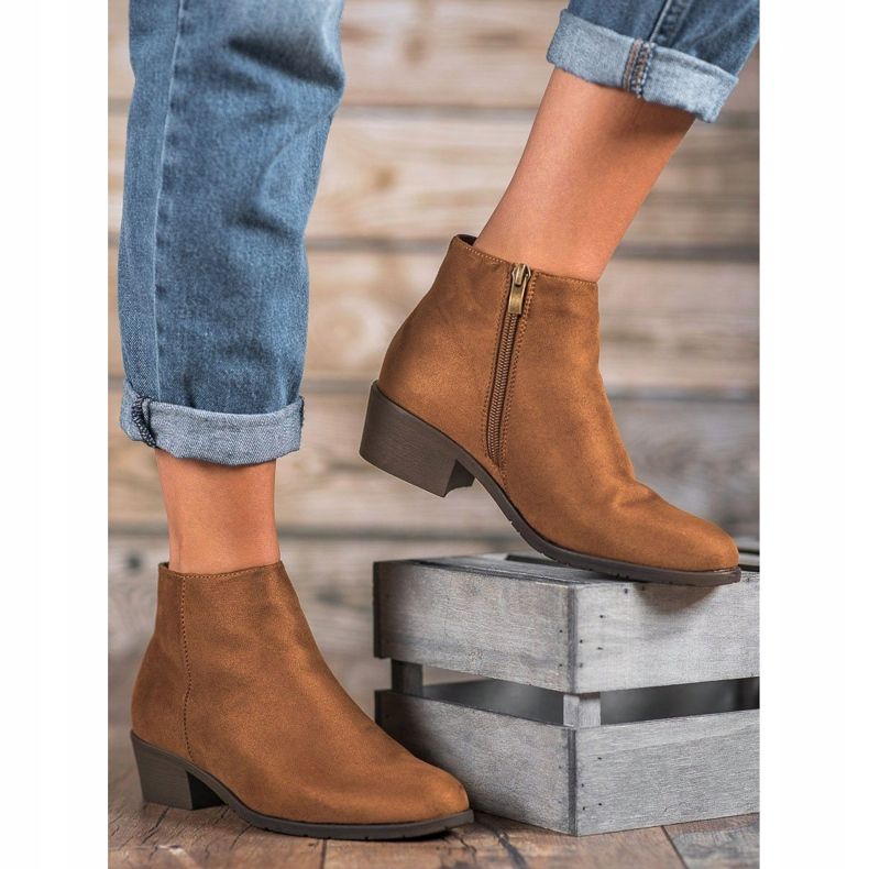 Filippo Botas femininas camelo marrom 1
