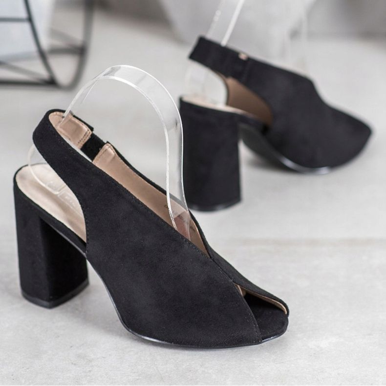 Filippo Sandálias deslizantes em um bar preto 1