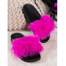 Seastar Chinelos com pele rosa 1