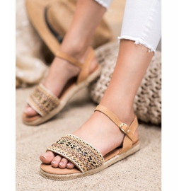 SHELOVET Sandálias Trançadas Leves bege 2