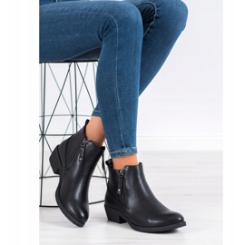 Bella Paris Botas quentes com zíper preto 1