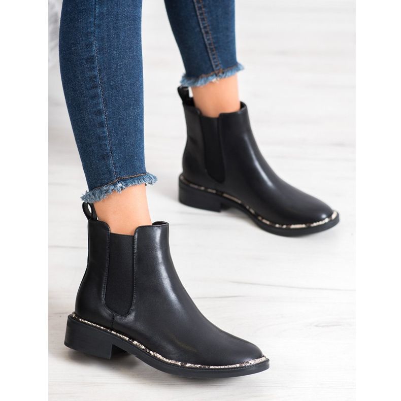 Goodin Botas Chelsea Slip-on preto 1