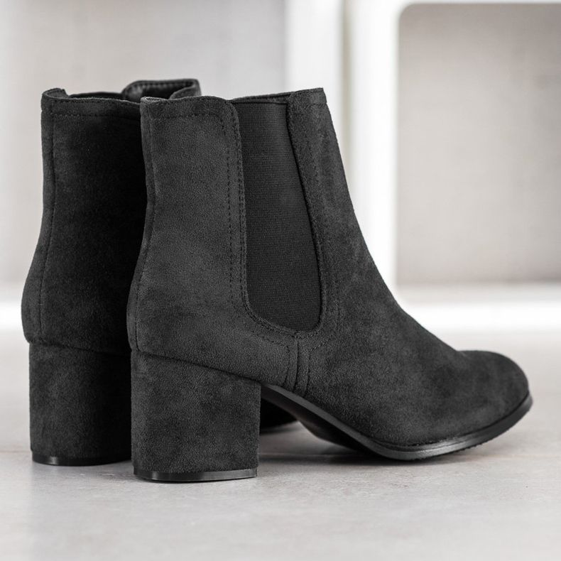 J. Star Salto alto quente preto 1