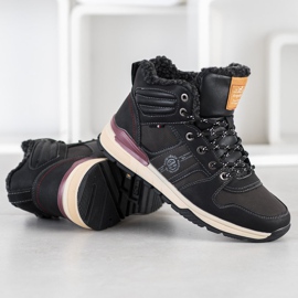 Arrigo Bello Sapatos de trekking pretos 2