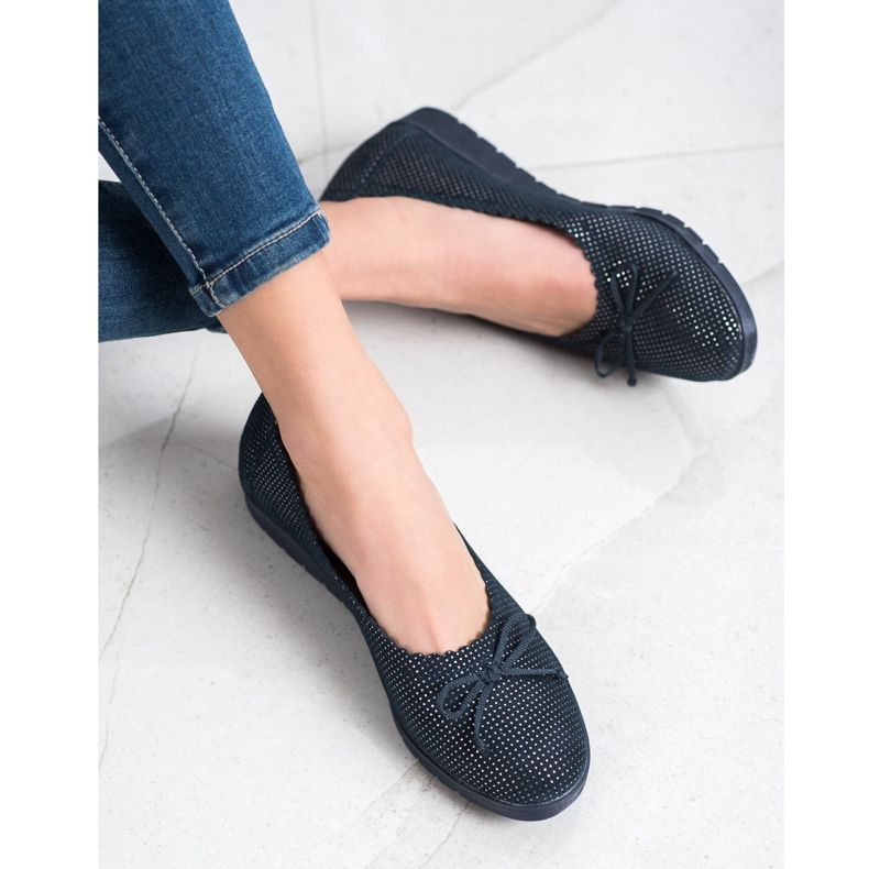 Filippo Bailarinas elegantes com short azul marinho azul 1