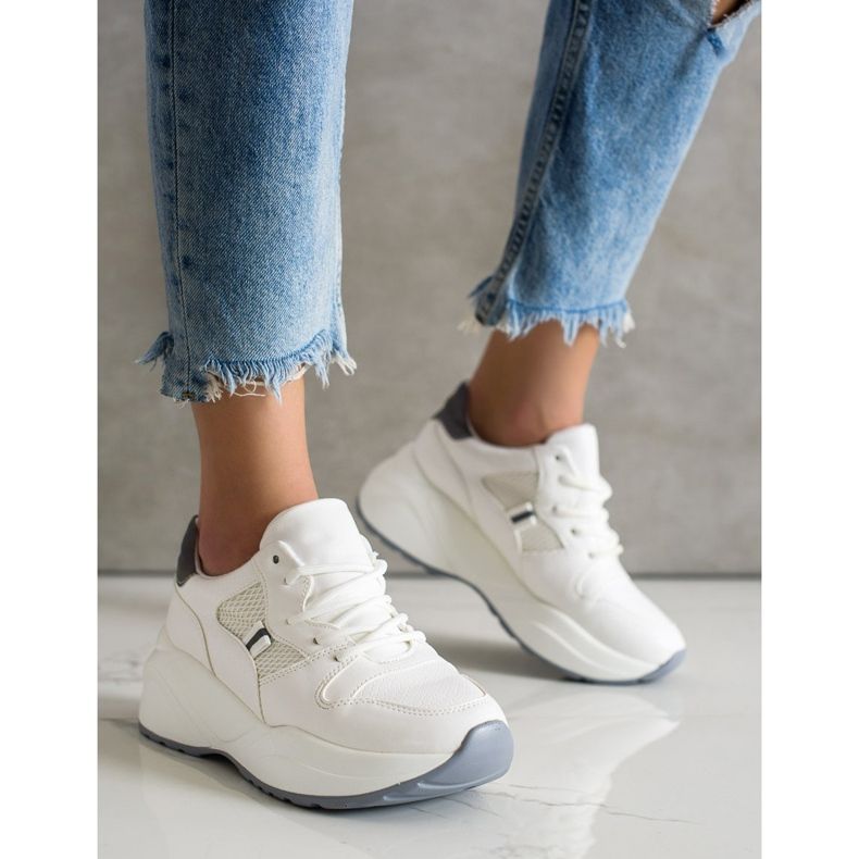 Weide Tênis branco claro 1 Weide Tênis branco claro 1