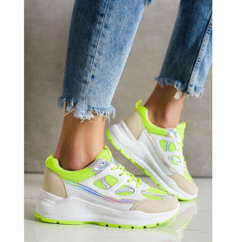 SHELOVET Tênis estilosos multicolorido 2