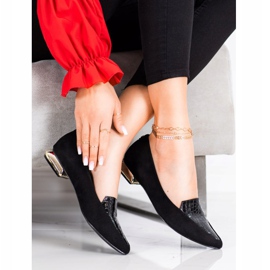 Goodin Bombas elegantes no Spitz preto 1