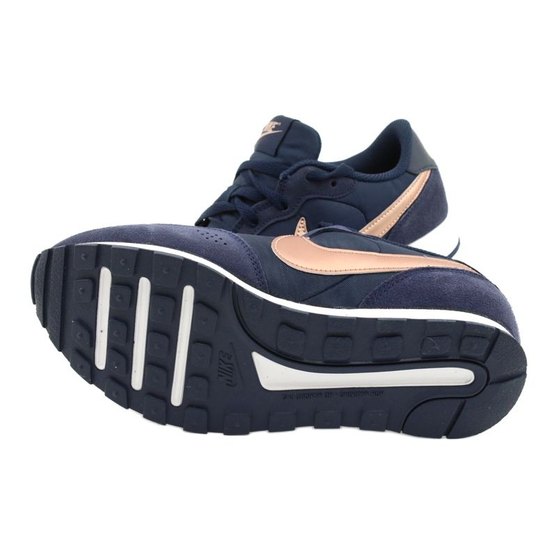 Sapato Nike Md Valiant (GS) Jr CN8558-401 azul marinho dourado 4