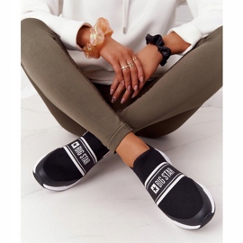 Tênis esportivos Slip-On Memory Foam Big Star HH274536 Preto 1