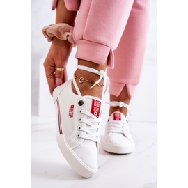 Tênis feminino Big Star HH274059 branco 2