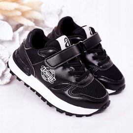 Apawwa Calçados infantis esportivos tênis preto Skatepark 2