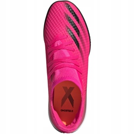 Chuteiras Adidas X Ghosted.3 Tf Jr FW6927 rosa rosa 1
