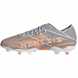 Chuteiras Adidas Nemeziz.1 Fg Jr FW7357 azul marinho, multicolorido cinza 1