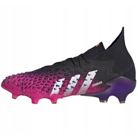 Chuteiras Adidas Predator Freak.1 Fg M FW7241 multicolorido preto 1