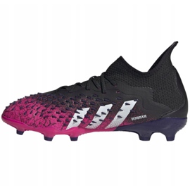Chuteiras Adidas Predator Freak.1 Fg Jr FW7528 multicolorido preto 1