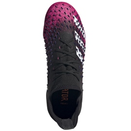 Chuteiras Adidas Predator Freak.1 Fg Jr FW7528 multicolorido preto 2