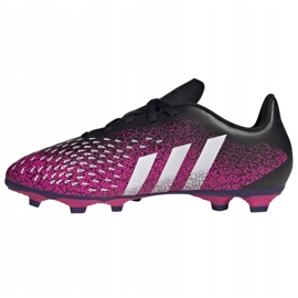 Chuteiras Adidas Predator Freak.4 FxG Jr FW7536 multicolorido rosa 1 Chuteiras Adidas Predator Freak.4 FxG Jr FW7536 multicolorido rosa 1